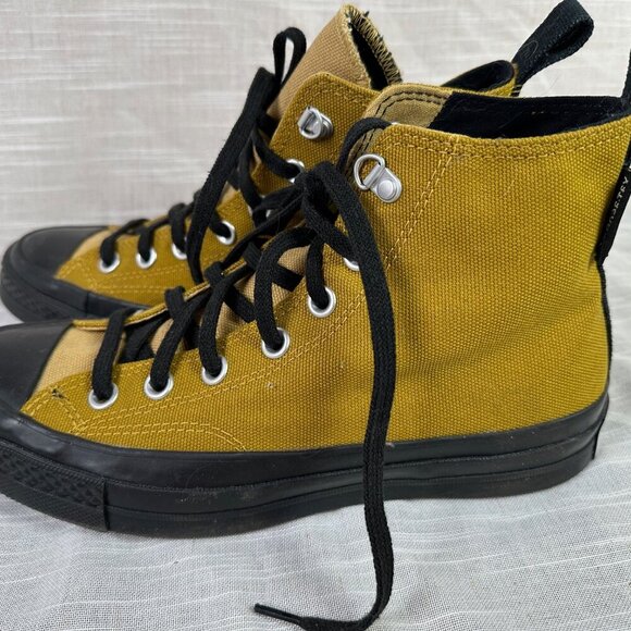 Converse All Stars Dark Golden Yellow Chuck 70 GORE-TEX Sneakers Women's 8 - Picture 3 of 8